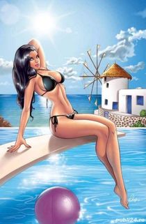Gorgeous girl in amazing