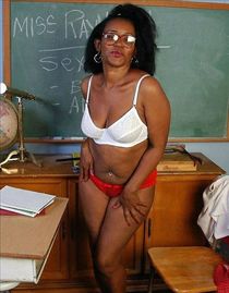 Stunning ebony in hot